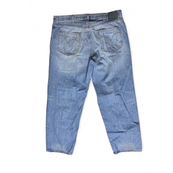 Levi’s Silver Tab Jeans Vintage Y2k Baggy Fit Denim Skater Pants 40 - Picture 1 of 8